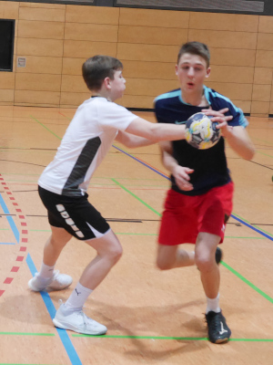 Handball Torhüter Wurftraining