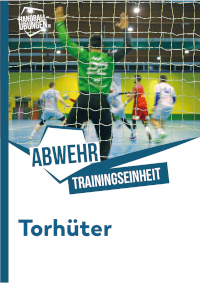 Handball Torwarttraining mit hohen und tiefen Wurfserien
