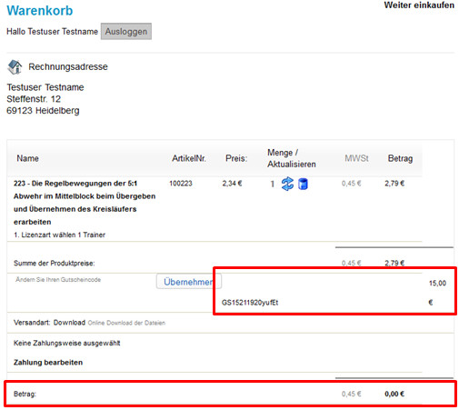 Gutschein 2