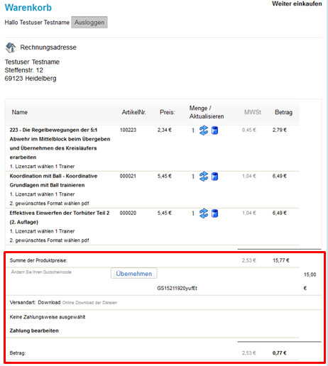 Gutschein 3